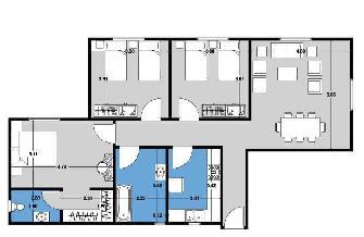 شقة للبيع بالتقسيط مساحة 185متر مربع  فى التجمع الخامس بيت الوطن  E11